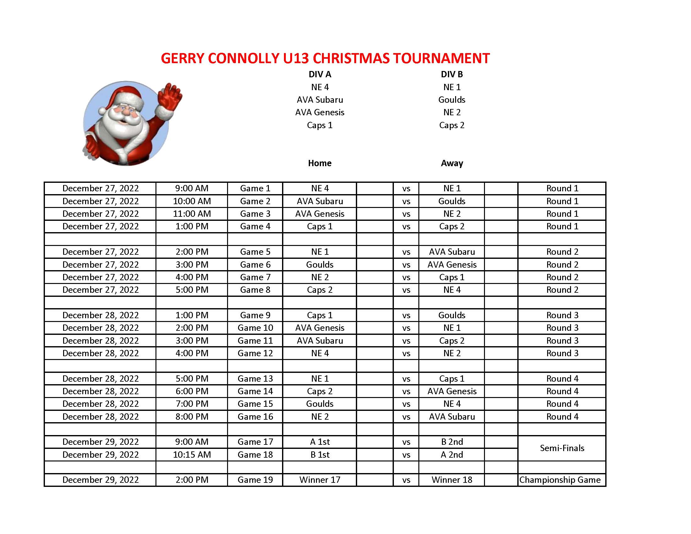 St. John's Minor Hockey Association site by RAMP InterActive